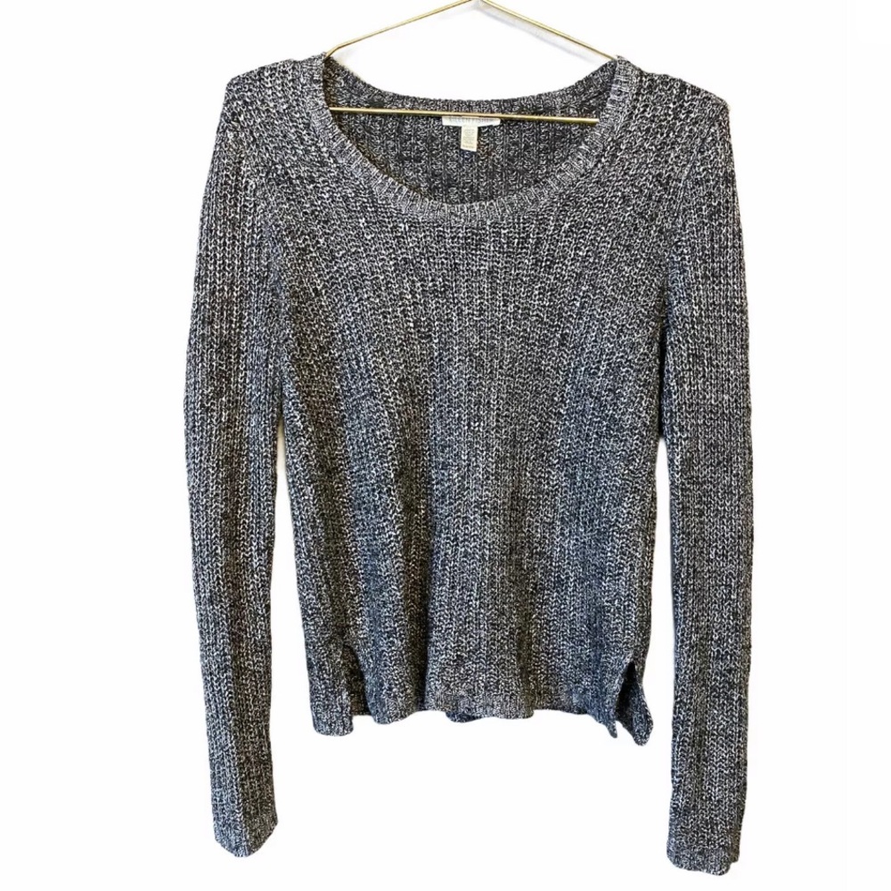 EILEEN FISHER Metallic Karma Sweater Top